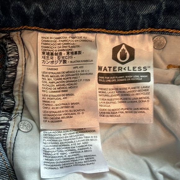 Levi’s Premium Denim Ribcage Boot High Rise Size 25 - Picture 12 of 16